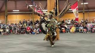 Nathan Largo  Ho Chunk Station  Top 5 “Last Dance” Trad Special  Wellpinit Pow Wow 2024 [upl. by Yerbua]