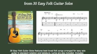 Barbara Allen folk guitar instrumental solo [upl. by Schnabel864]