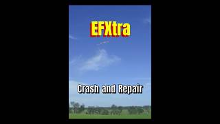 RC EFXtra plane crash amp repair fix aviation repair diy efx drone repairtutorial planecrash [upl. by Paff]