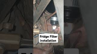 Fridge filter installation [upl. by Farr]