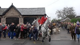 Violence flares at UK Boxing Day fox hunt as horses collide with protesters [upl. by Rettuc]