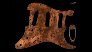 Stratatocaster Copper Pickguard SSS [upl. by Fee]