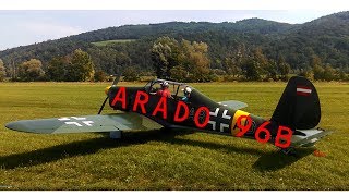 World´s Only Flying Arado 96 B N [upl. by Lokkin]