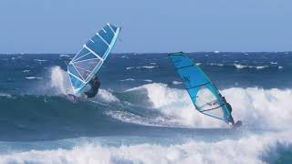 Raw Windsurfing Footage Graham Ezzy at Hookipa March 29 2024 [upl. by Garlanda154]