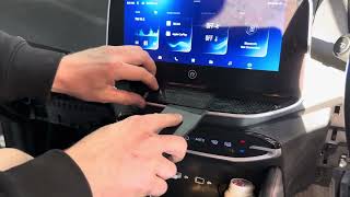 How to REMOVE LDV T60 Headunit 2022 2023 2024 [upl. by Noslrac168]