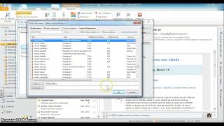Recherche dun expéditeur sur le client Outlook [upl. by Fayth]