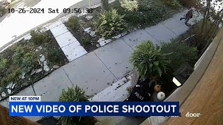 Video shows police shootout with suspect in shooting of Jewish man [upl. by Efal]