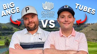 One Of Us Loses it… BADLY  🤦🏼‍♂️😂  Tubes v Ange  Salobre Golf 🏌️‍♂️💥 [upl. by Mosra567]