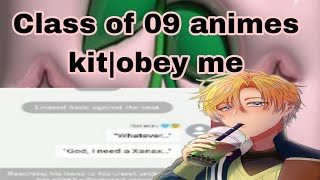 Obey me textClass of 09 animes kitobey me [upl. by Eisyak]