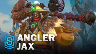 Angler Jax Wild Rift Skin Spotlight [upl. by Adnirual]