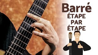 Le barré en guitare  Exercices progressifs pour laméliorer [upl. by Vannie]