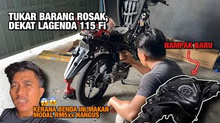 YAMAHA LAGENDA 115fi  ROSAK Punca Barang MURAH ini 😱 [upl. by Nalniuq106]