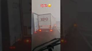 😔 Spain truck lkw camion routier ap7 Spain valencia tsunami [upl. by Srini214]