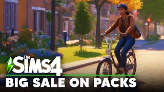 BIG SALE ON SIMS 4 PACKS [upl. by Shell]