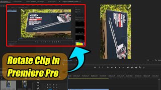 Premiere Pro How to Rotate Clips and Adjust Frame Size [upl. by Fedirko]