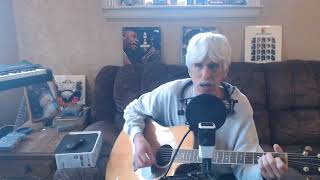 Backwater Meat Puppets Solo Acoustic Guitar Vocal cover with Harmonica [upl. by Canty]