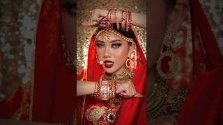 Indian Bride Makeup Trend asokamakeup indianmakeup blingbabi [upl. by Remle643]