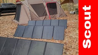 Snow Peak and Solar Thanksgiving Campsite Walkthrough Broken Bow  Scout Tactical [upl. by Burnside]