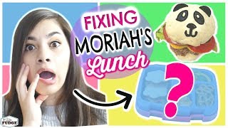 LUNCH MAKEOVER 😱 Fixing MoriahElizabeths Lunch [upl. by Val]