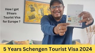 5 Years Schengen Europe Tourist Visa l How I Got 5 Years Multiple Entry Schengen Visa l My Story [upl. by Plusch]