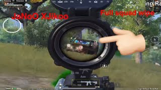 JaNoO x Jikoo  40 kills pubg mobile [upl. by Shivers]