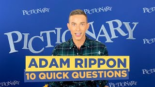 Olympic Figure Skater Adam Rippon TELLS ALL In A Rapid Fire Round of 10 Quick Questions  Pictionary [upl. by Soule514]