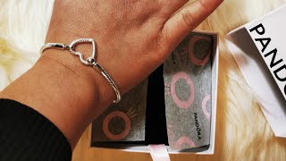 Unboxing Pandora Snake Chain Bracelet shorts pandora unboxing [upl. by Enrahs970]