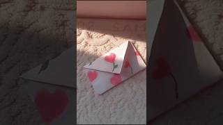 Diy envelope ✉✨️ ❤️ envelopecard craftideas shortsvideo viralvideo [upl. by Nevaed]