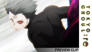 Kaneki vs Arima  Tokyo Ghoulre Part 2 Official Clip [upl. by Aticnemrac]