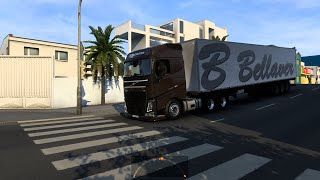 Euro Truck Simulator 2  Mapa RBR Serra dos Tamoios  RX 550 4GB [upl. by Weatherley360]