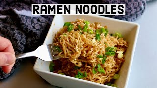 How to Make GARLIC RAMEN NOODLES Using Maruchan Ramen  Easy Recipe [upl. by Koziara594]