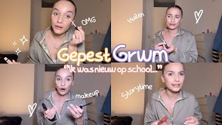 GRWM  GEPEST DOOR EEN MEISJE OP SCHOOL RUZIE 😱 [upl. by Betsy]