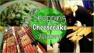 USA 2014 ♥  San Fran Shopping Cheesecake Factory [upl. by Barncard]