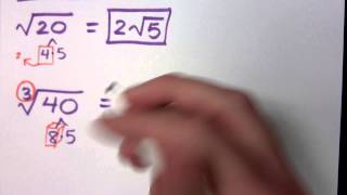 College Algebra  Part 11 Review  Radicals [upl. by Depoliti996]