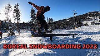 BOREAL SNOWBOARDING 2023 [upl. by Iztim]