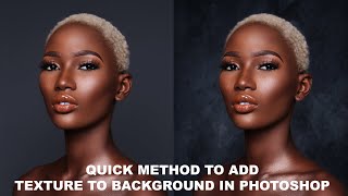 HOW TO ADD TEXTURE TO BACKGROUND IN PHOTOSHOP [upl. by Helban422]