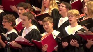 quotGo Down Mosesquot Mark Hayes KHS Combine Choirs 2016 [upl. by Kempe]