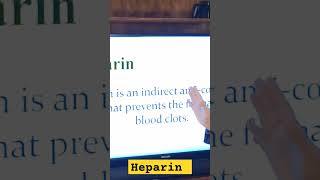 Heparin heparin bloodphysiology mbbs dentist nursing [upl. by Irv542]