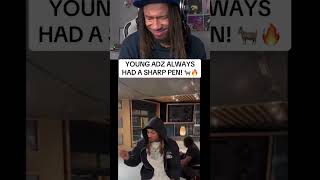 Young Adz Freestyle REACTION rap [upl. by Letsirhc]