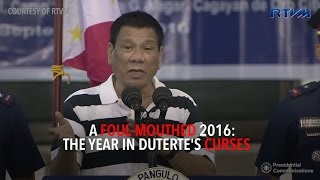 A foulmouthed 2016 The year in Dutertes curses [upl. by Va]