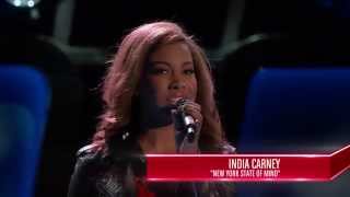 Gina Miles and Niall Horan Sing Billy Joels quotNew York State of Mindquot  The Voice Live Finale  NBC [upl. by Ahseekal]