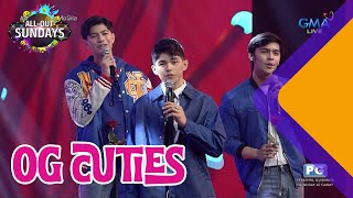 OG cuties serenade Kapuso fans with ‘Nothing’s Gonna Change My Love For You’  AllOut Sundays [upl. by Mandelbaum]