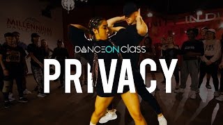 Chris Brown  Privacy  Phil Wright Choreography  DanceOn Class [upl. by Ardnohsed]