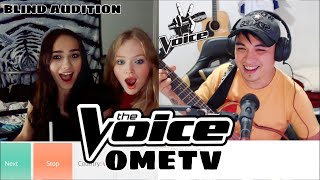 HARANA SERYE  OMEGLE OMETV  SCENARIO LIKE IN THE VOICE  BLIND AUDITION  PART 59 [upl. by Gauntlett]