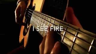 Ed Sheeran  I See Fire cover [upl. by Nnyw]