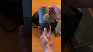 Unboxing the new Wacaco Minipresso GR 2 coffee wacaco [upl. by Ainerbas862]