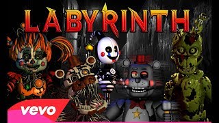 Labyrinth  FNAF 6 Song By CG5 VEVO MUSIC VIDEO [upl. by Eenehs48]