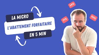 Labattement forfaitaire en microentreprise ➗ [upl. by Zebada]