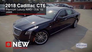 2018 Cadillac CT6 Sedan PREMIUM LUXURY AWD  Walkaround [upl. by Kimberli]