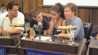 Gay Marriage Debate heats up on hot day in Trenton [upl. by Khai780]